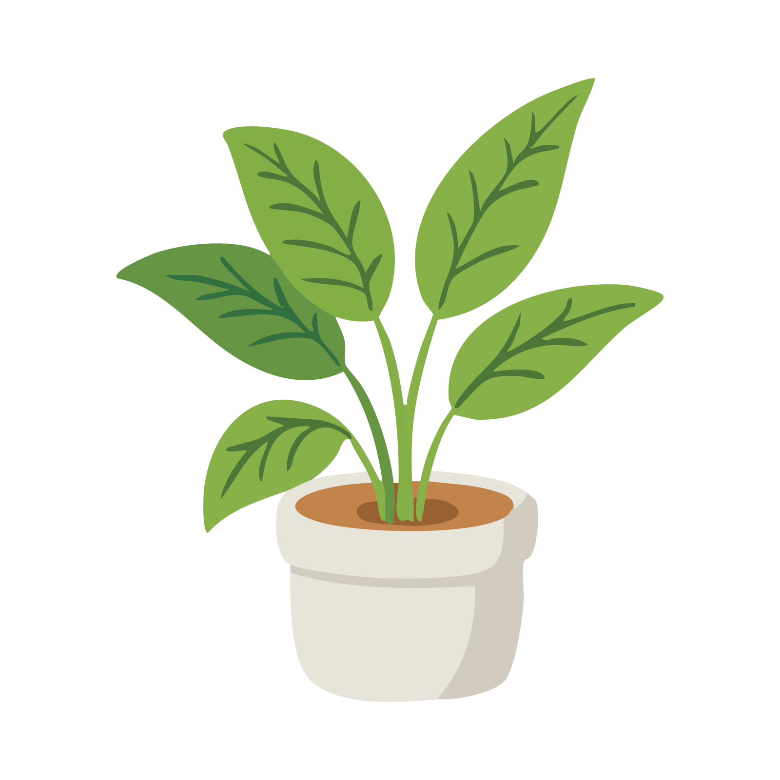 Lassen Sie die Natur danach die Arbeit tun